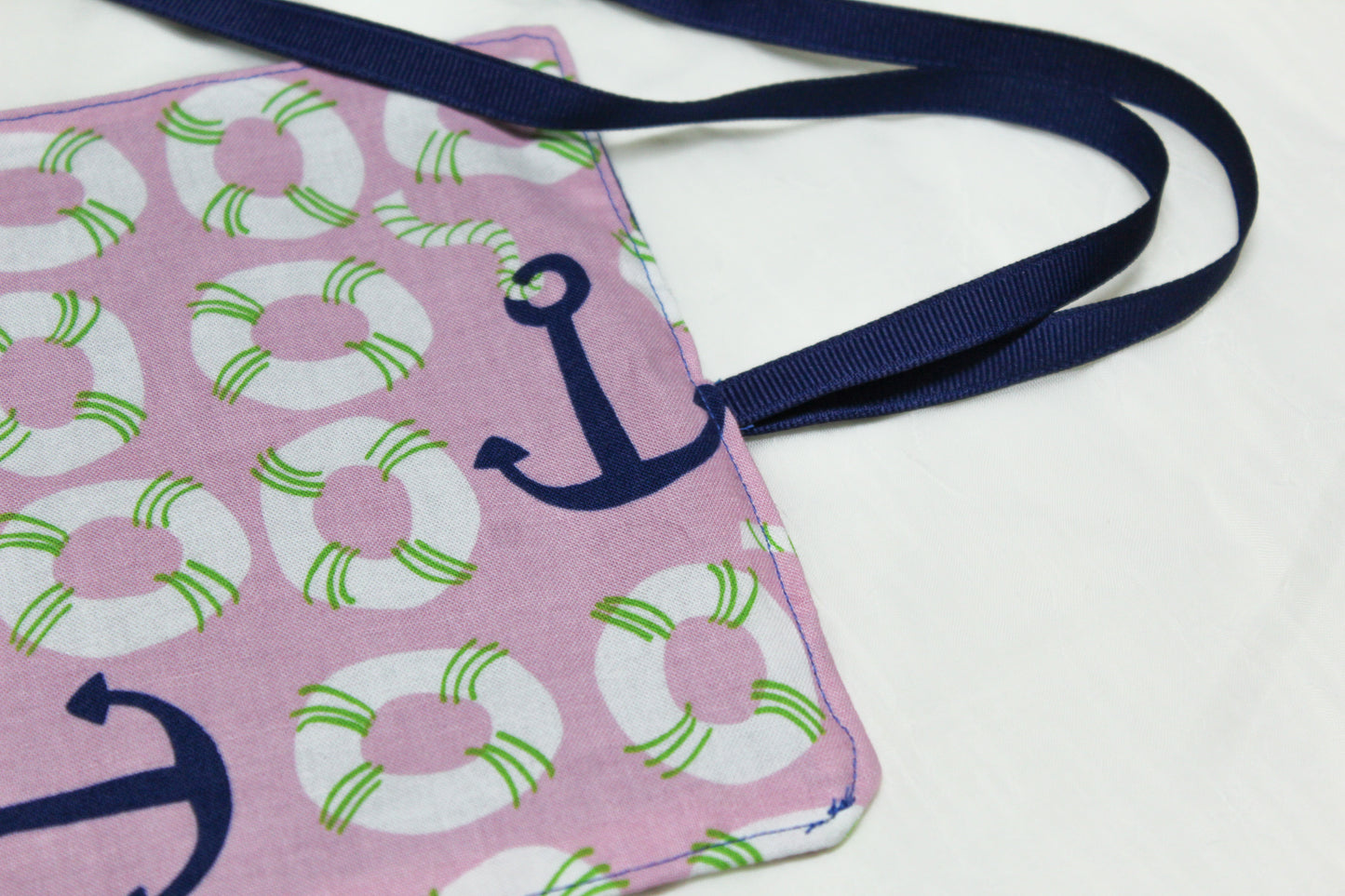 Anchor Print Writing Utensil Roll-up