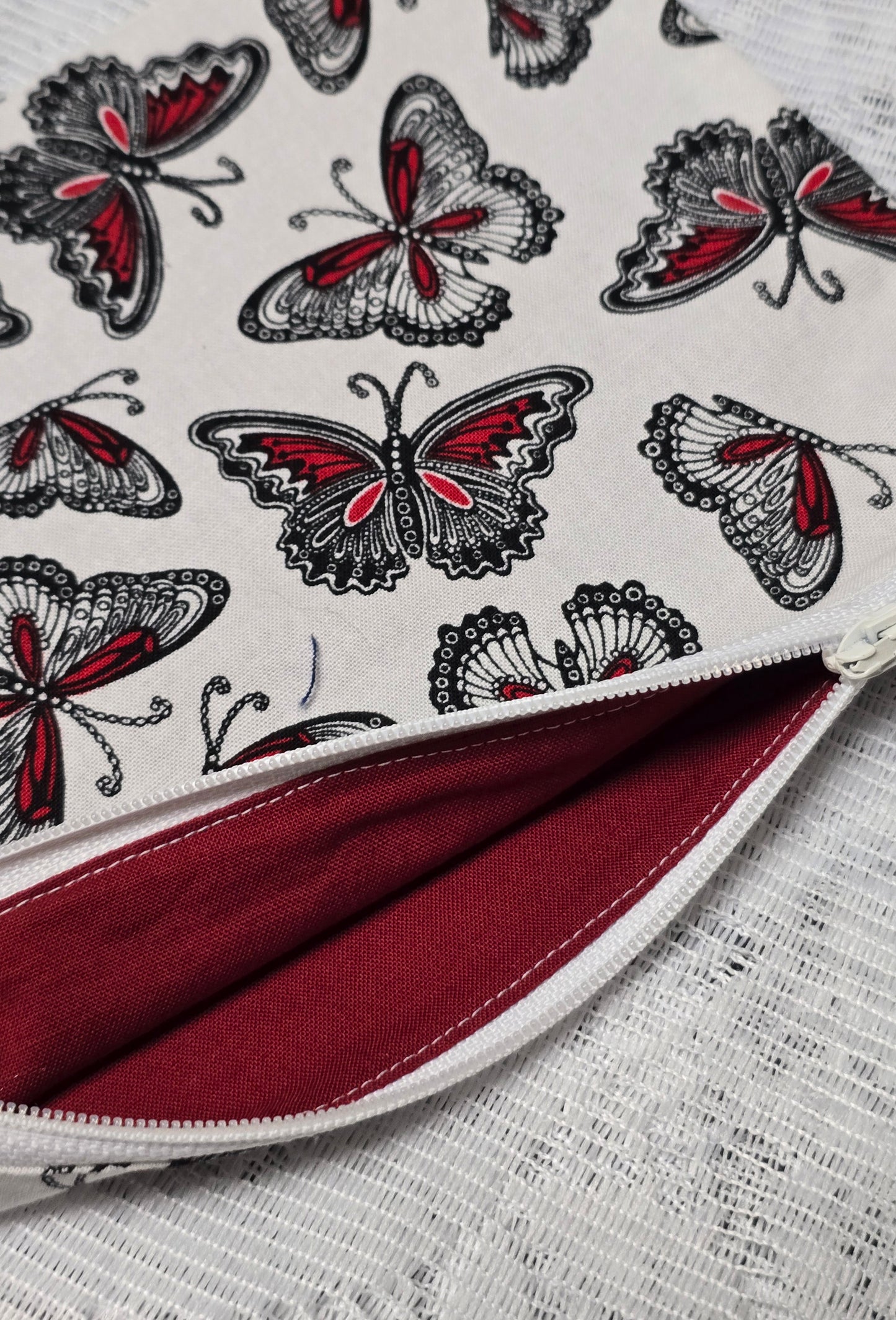 Black and Red Butterflies