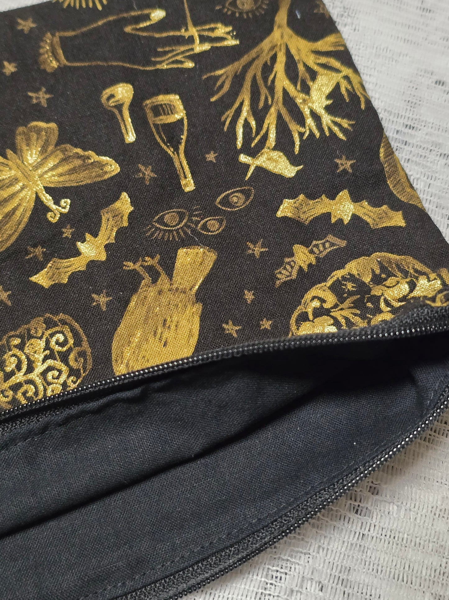 Witchy multi-purpose zipper bag