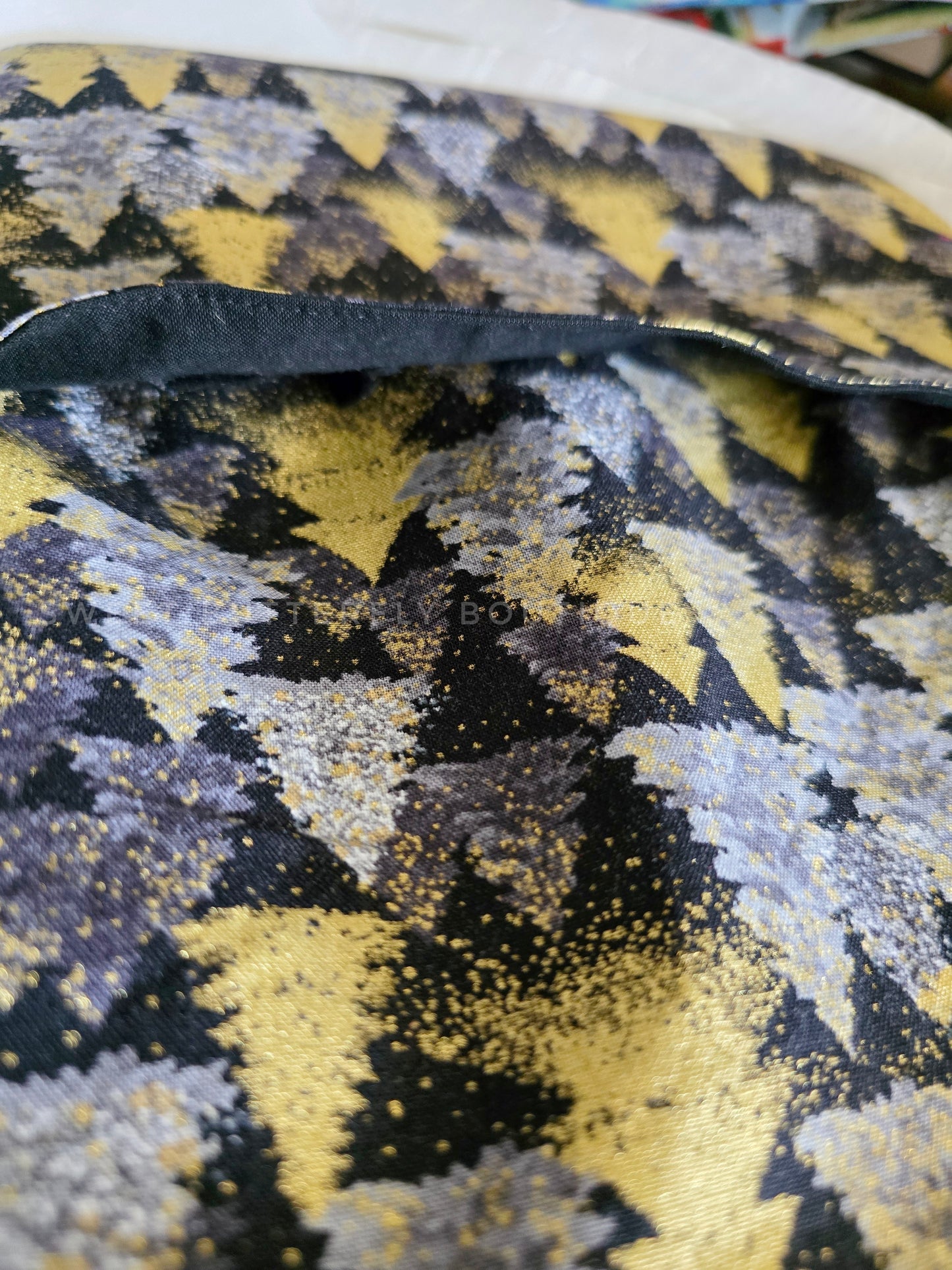 Gold and silver trees - booksleeve