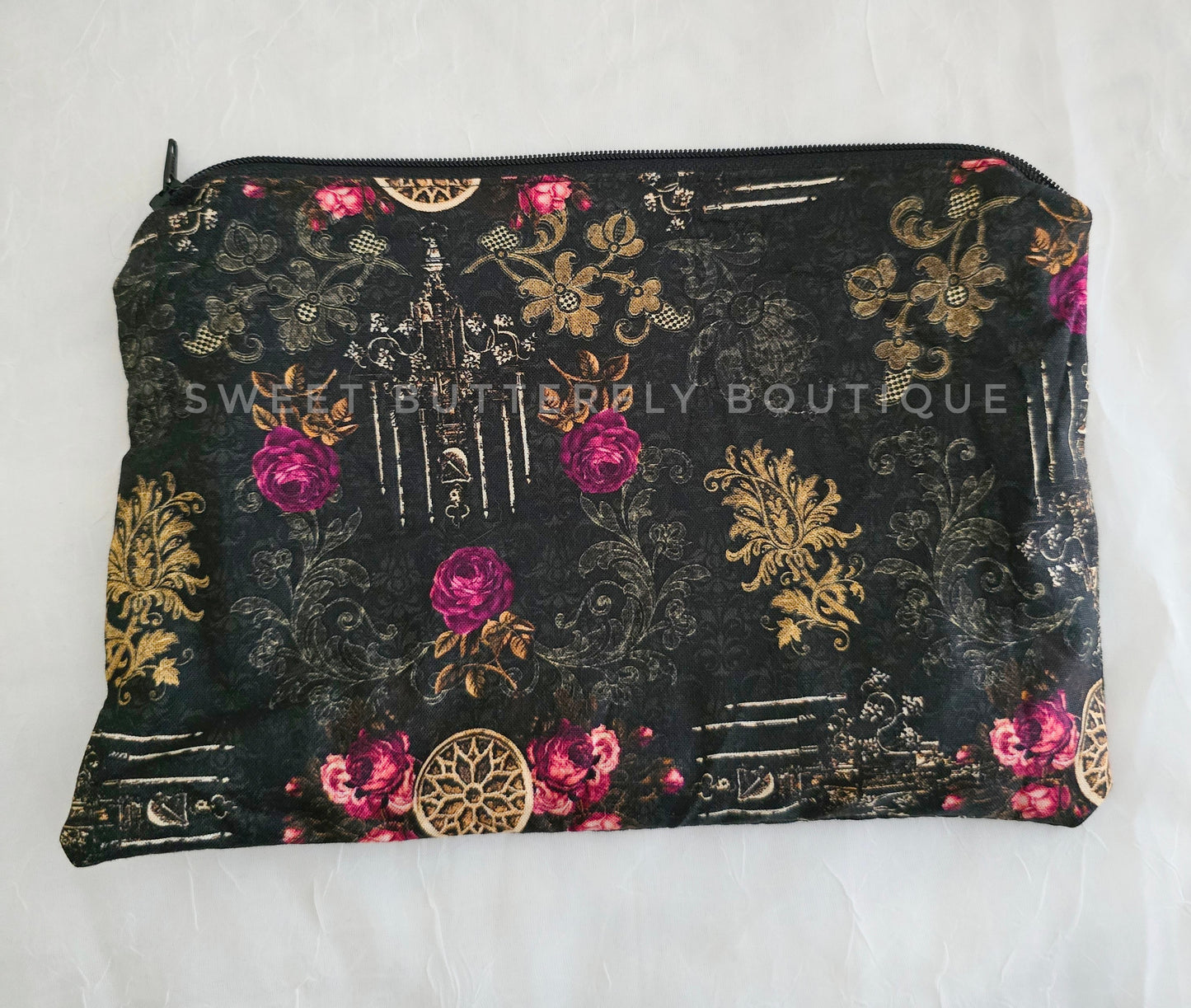 Gothic Love Zipper Pouch
